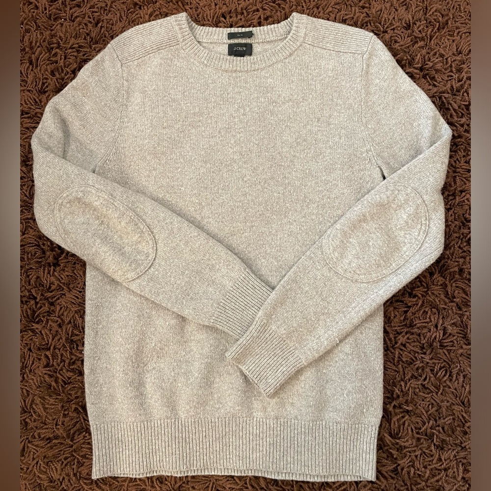 Jcrew Elbow-Patch Sweater - Size M - image 1